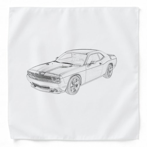 Dodge Challenger Bandana