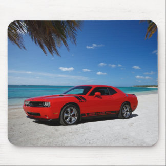 Dodge Challenger Beach Mouse Pad