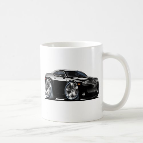 Dodge Challenger Black Car Coffee Mug