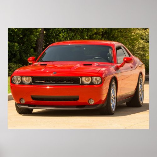 Dodge Challenger Poster