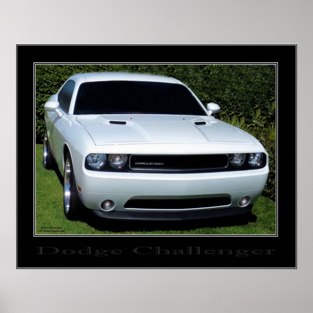 DODGE CHALLENGER POSTER | Zazzle