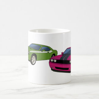Dodge Challenger race Coffee Mug