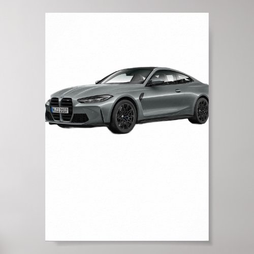 Dodge Challenger SRT American Muscle Car Performa Poster