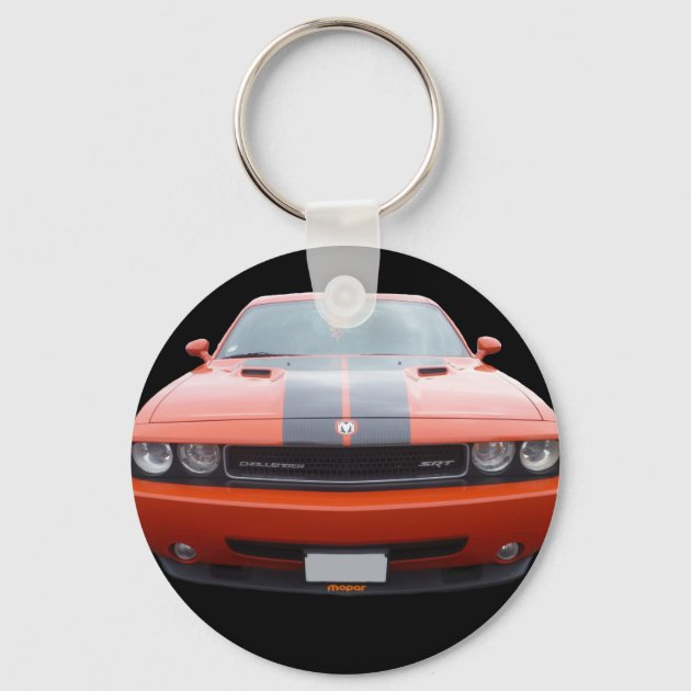 Dodge Challenger SRT Key Chain | Zazzle