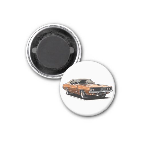 Dodge Charger 1 Inch Circle Magnet