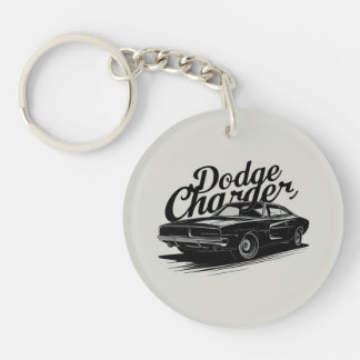 Dodge Charger, car,Acrylic keyring