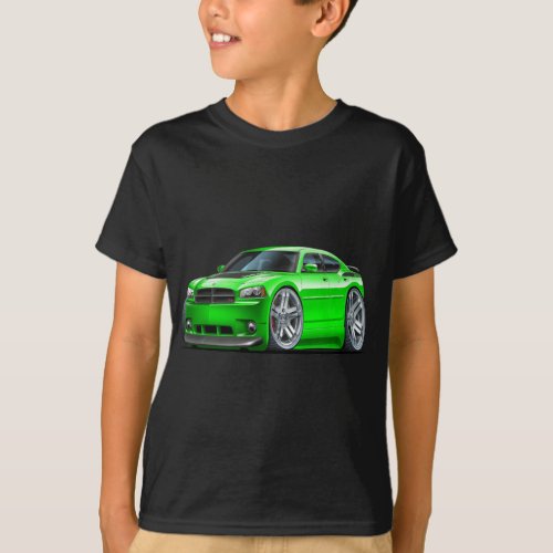 Dodge Charger Daytona Green Car T-Shirt