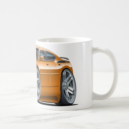 Dodge Charger Daytona Orange Car Coffee Mug