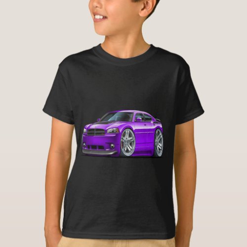 Dodge Charger Daytona Purple Car T-Shirt