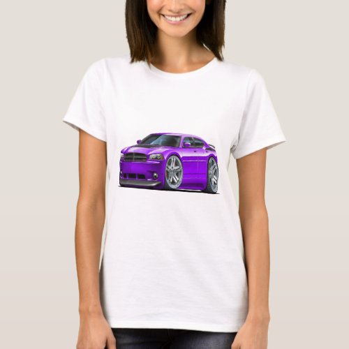 Dodge Charger Daytona Purple Car T-Shirt