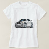 2009-11 Challenger RT Fuschia-White Car T-Shirt | Zazzle