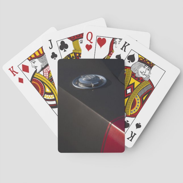 Dodge Charger Fuel cap Poker Cards (Back)