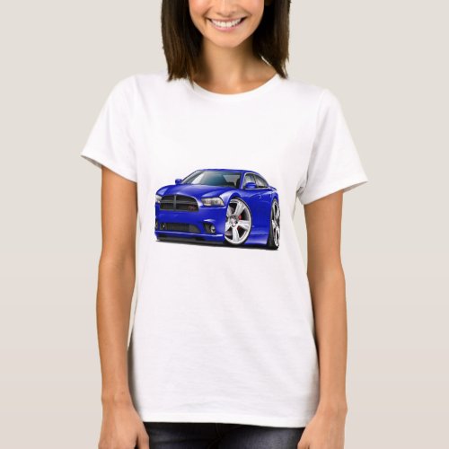 Dodge Charger RT Blue Car T-Shirt
