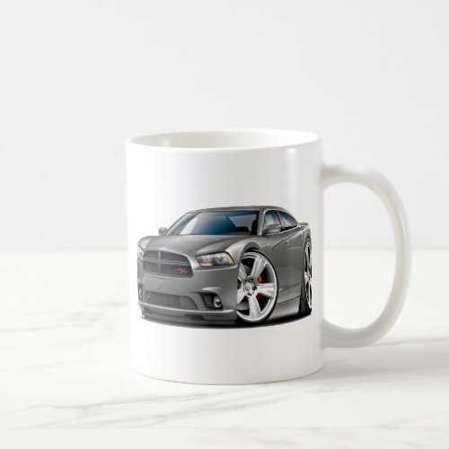 Dodge Charger RT Grey Car Coffee Mug