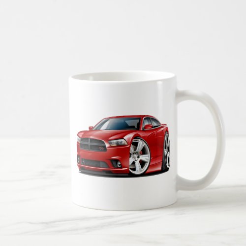 Dodge Charger RT Red Car Coffee Mug