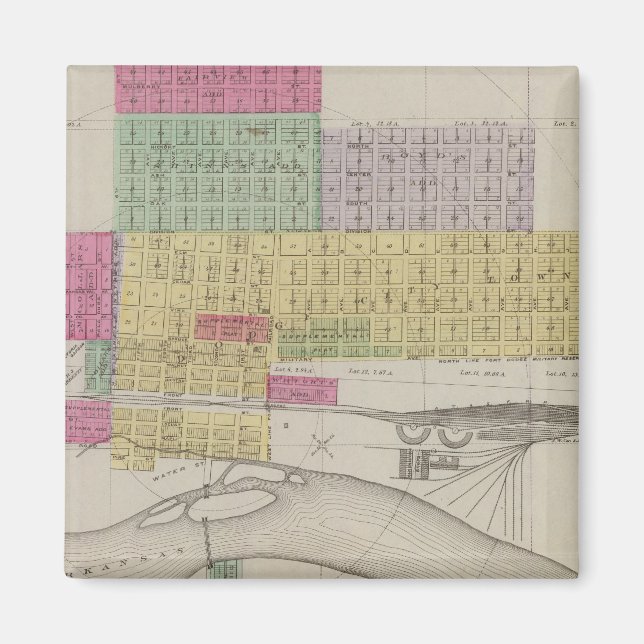 Dodge City, Ford County, Kansas Magnet (Front)