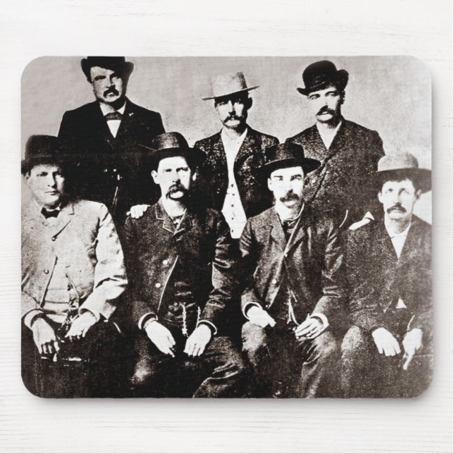 Dodge City "Peace Comission" circa 1883 Mouse Pad (Front)