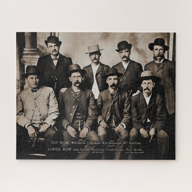 Dodge City Peace Commission 1883 Jigsaw Puzzle (Horizontal)