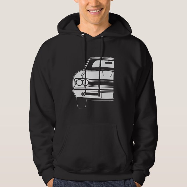 Dodge Coronet Super Bee 1968 2 Hoodie (Front)