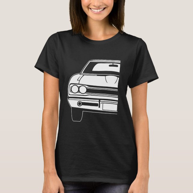 Dodge Coronet Super Bee 1968 2 T-Shirt (Front)