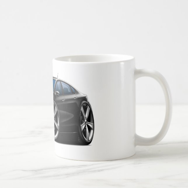 Dodge Dart Black Car Coffee Mug (Right)