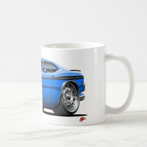 Dodge Demon Blue Car Coffee Mug