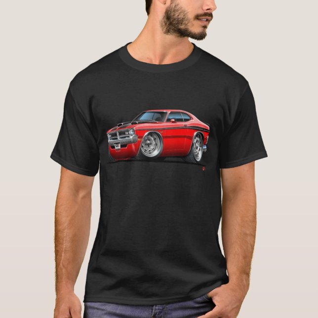 Dodge Demon Red Car T-Shirt (Front)