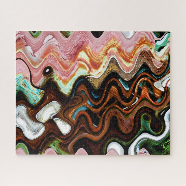 Dodge Frontend Abstract, 2015 | SVP Images Jigsaw Puzzle (Horizontal)