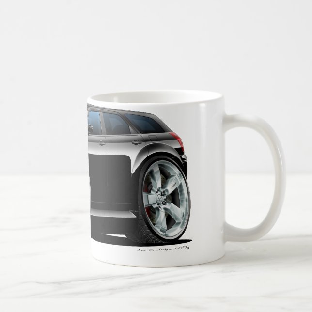 Dodge Magnum Black Car Coffee Mug (Right)