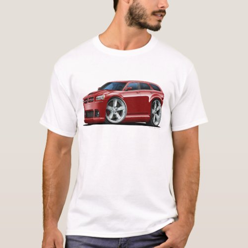 Dodge Magnum Maroon Car T_Shirt
