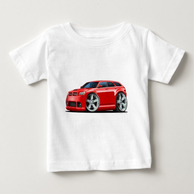 Dodge Magnum Red Car Baby T-Shirt (Front)