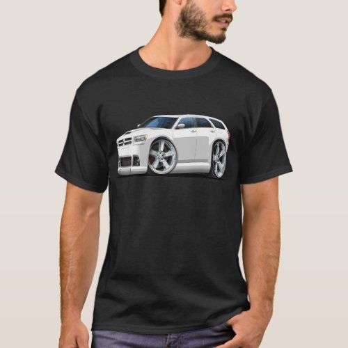 Dodge Magnum White Car T_Shirt