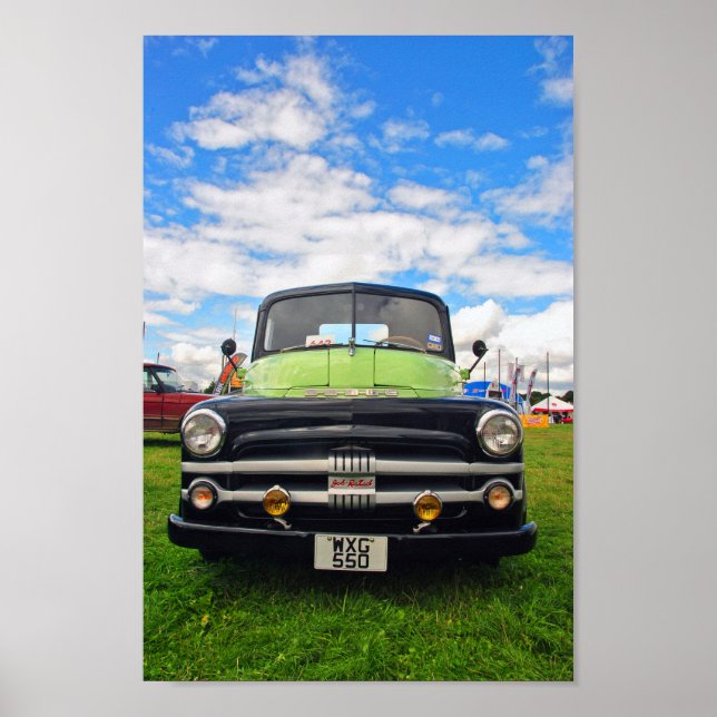 Dodge Pick Up Truck Station Wagon Poster (Front)