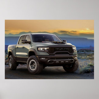 Dodge Ram 1500 TRX Poster