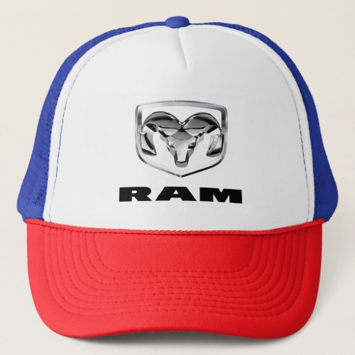 Dodge Ram Logo Trucker Hat
