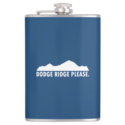 Dodge Ridge Please Flask