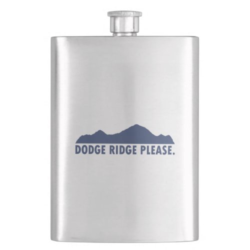 Dodge Ridge Please Flask