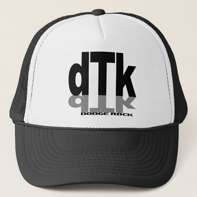 Dodge Rock Trucker Hat - dTk (Front)