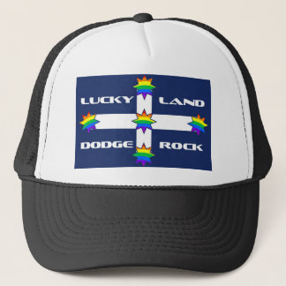 Dodge Rock Trucker Hat - Lucky Land Eureka Rainbow
