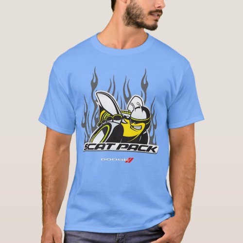 Dodge Scat Pack Flames T_Shirt