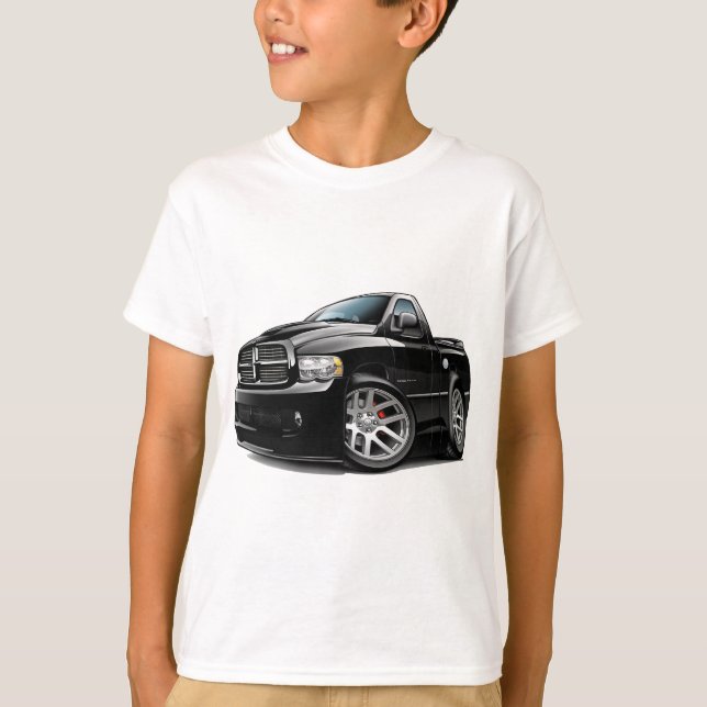 Dodge SRT10 Ram Black T-Shirt (Front)