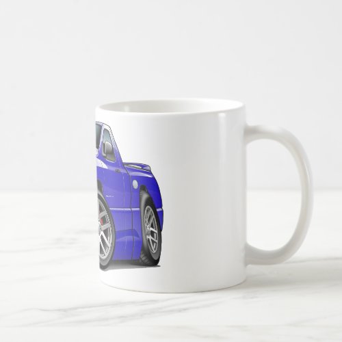 Dodge SRT10 Ram Blue_White Truck Coffee Mug