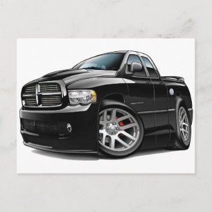 Dodge SRT10 Ram Dualcab Black Postcard