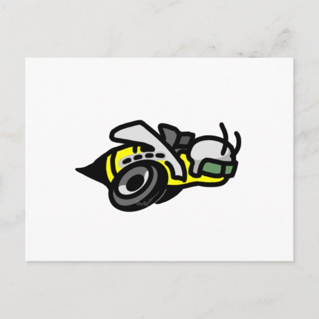 Dodge Super Bee Logo Postcard (Front)