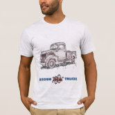 Dodge Power Wagon and text on long-sleeved t-shirt