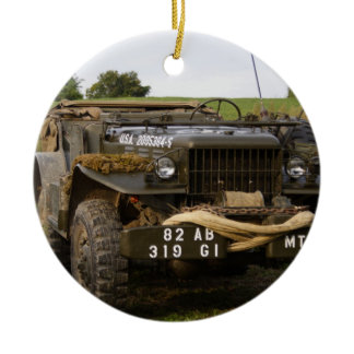 Dodge WC 57 Ceramic Ornament
