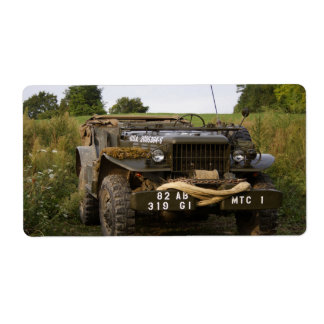 Dodge WC 57 Label