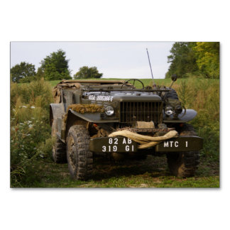 Dodge WC 57 Table Number