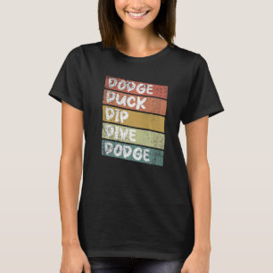 Dodgeball Ethusiast saying   T-Shirt