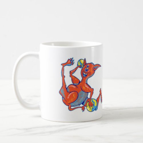 Dodgeball Monster Coffee Mug